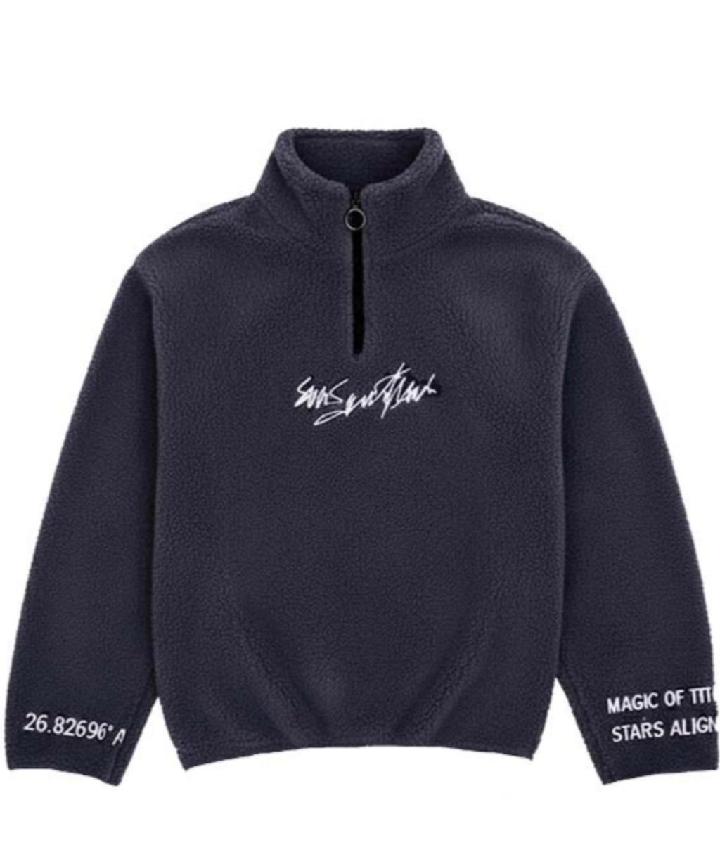 Shadow Grey Quarter Zipper