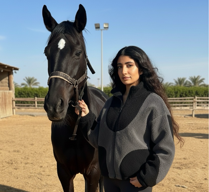 Cozy Jacket-Black and grey-