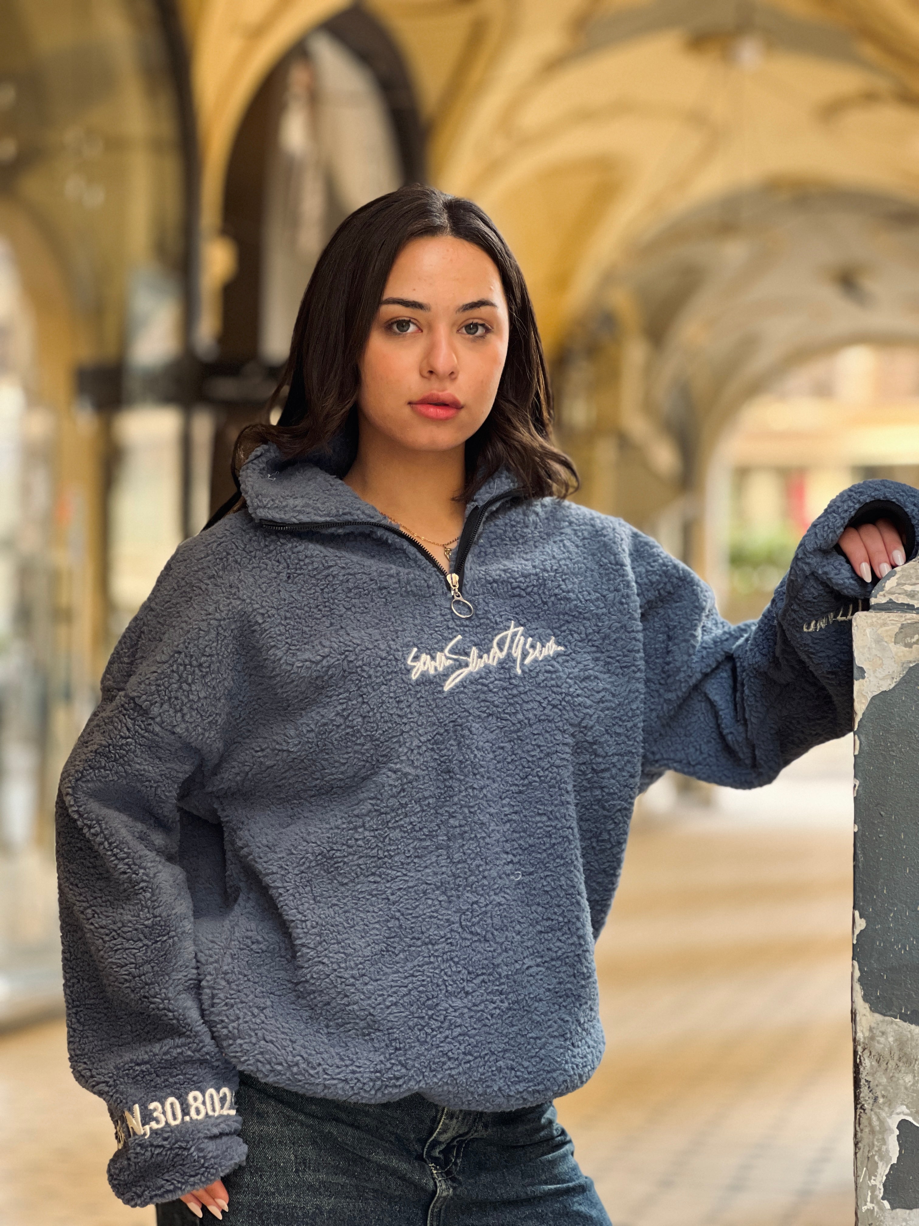 Phantom Blue Quarter Zipper