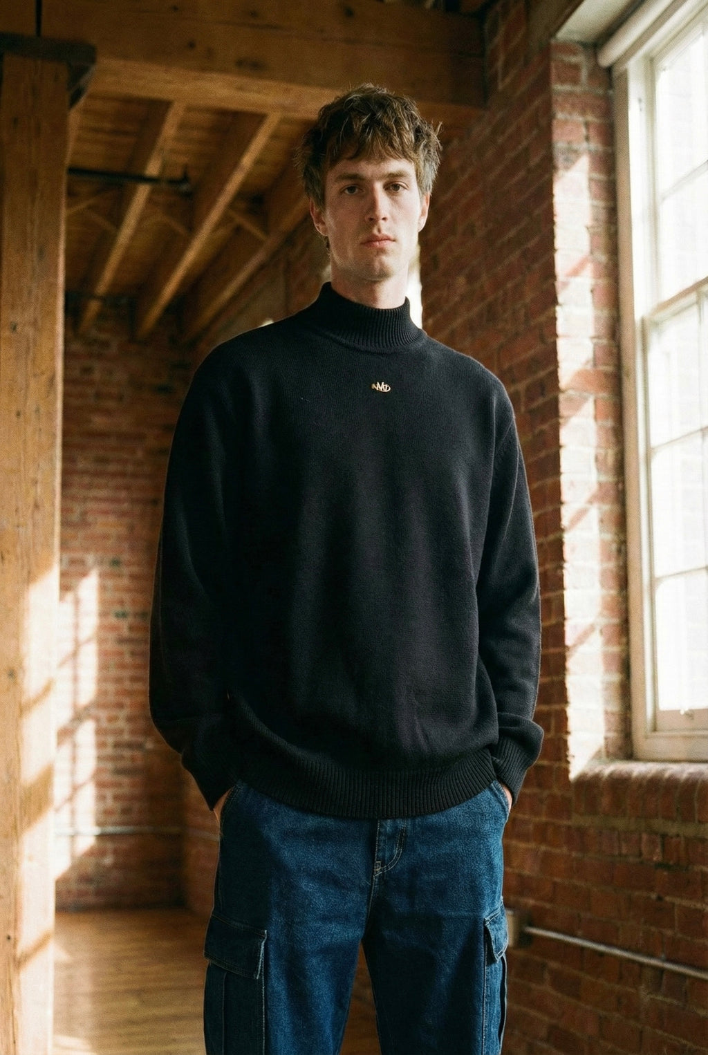 Signature Pullover – Black