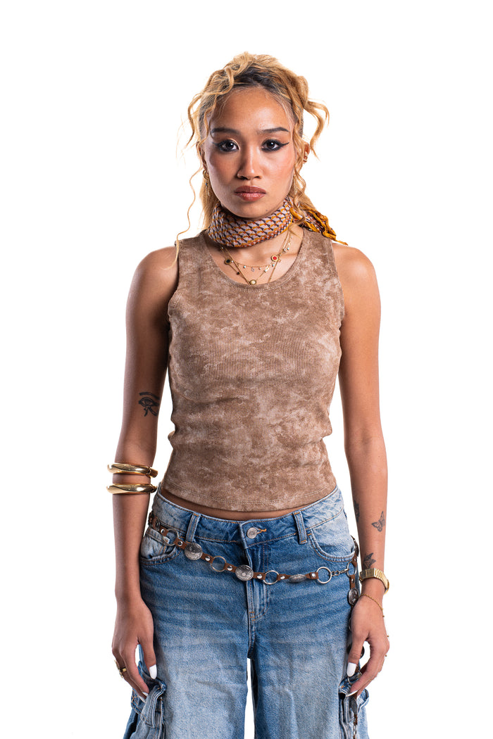 Desert Dune Ribbed Tank