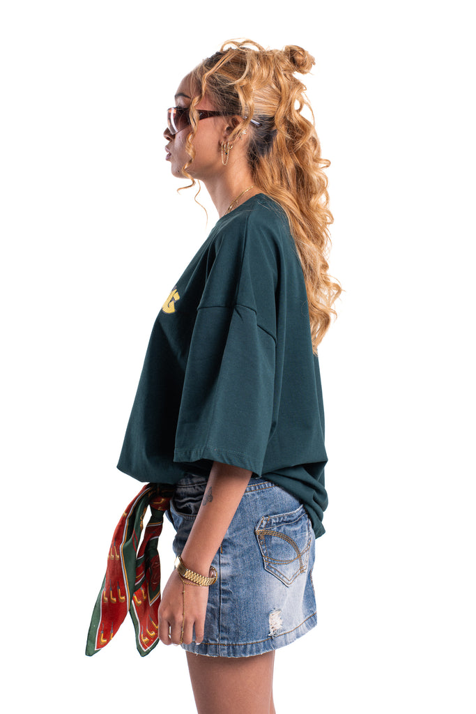 Dark green Seven³ tshirt