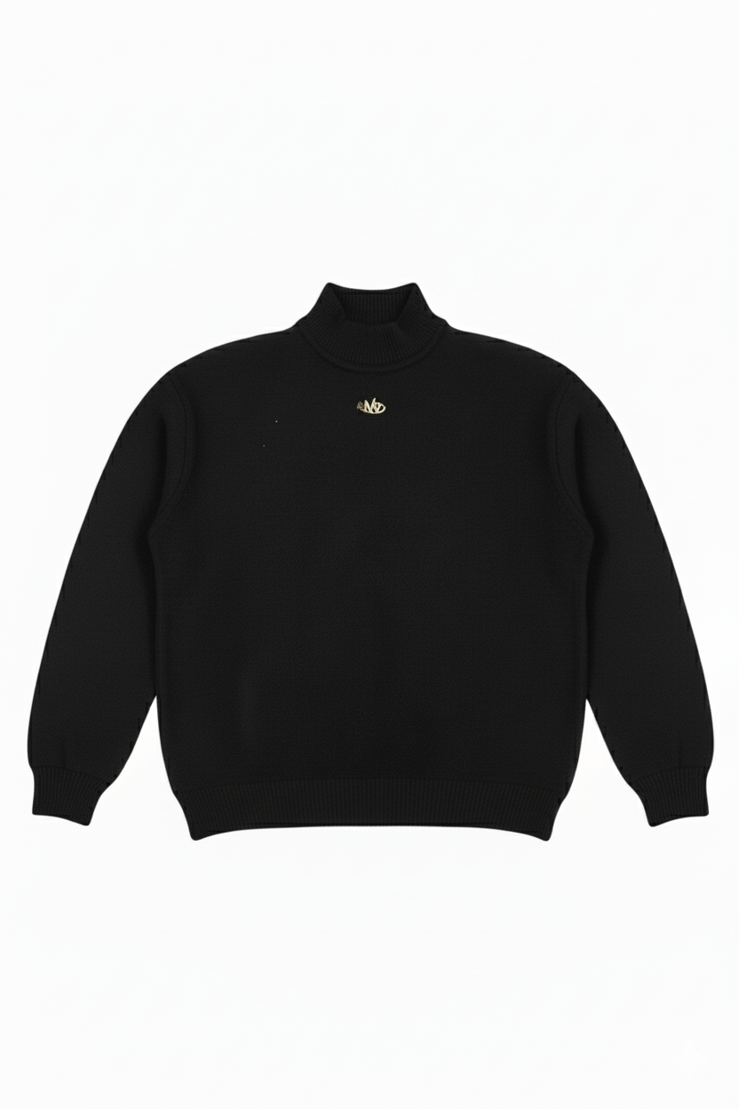 Signature Pullover – Black