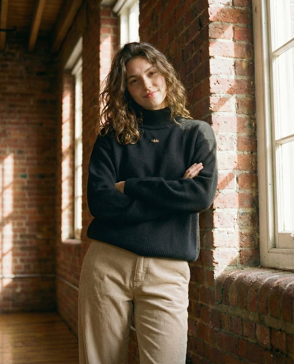 Signature Pullover – Black