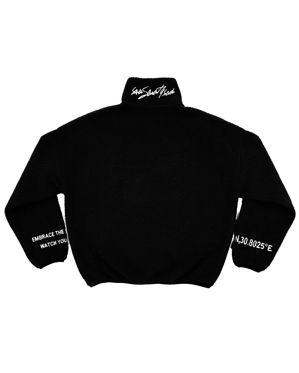 Kaheel Quarter Zipper-Black-