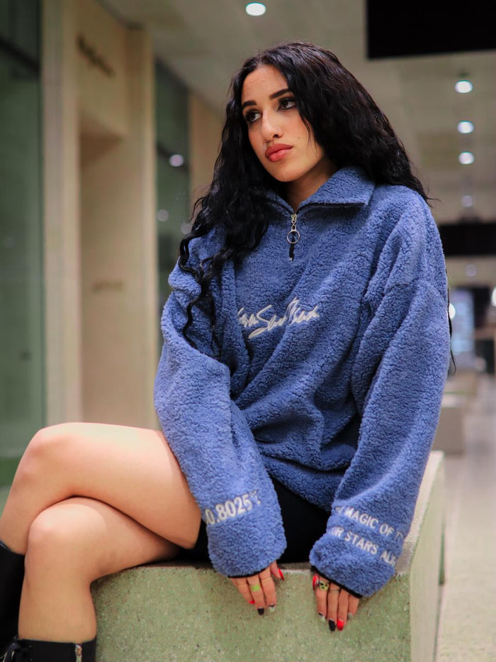 Phantom Blue Quarter Zipper