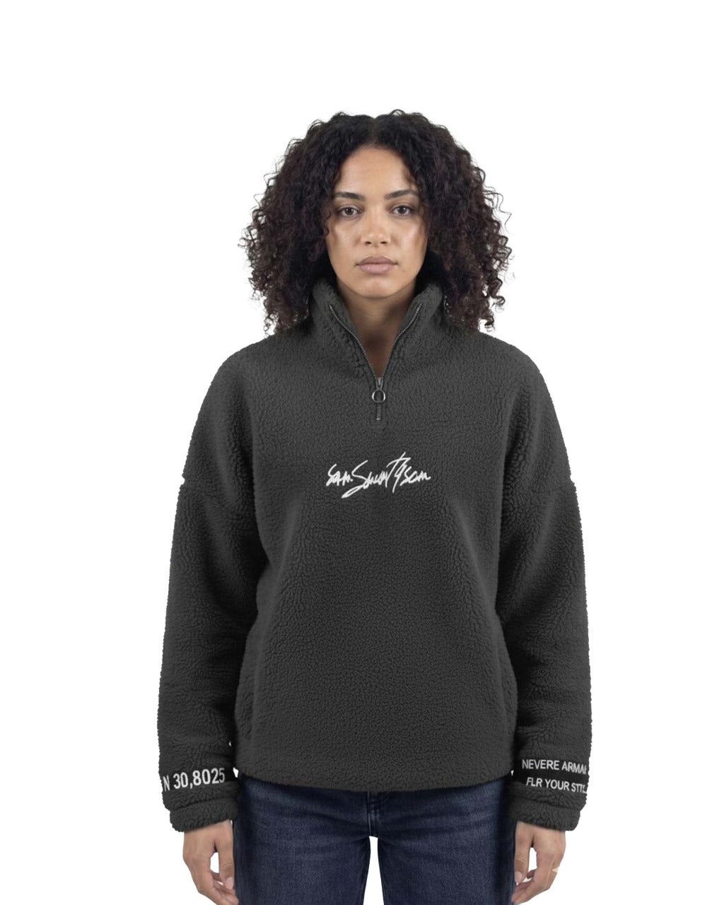 Shadow Grey Quarter Zipper – SevenSeventySeven